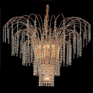 Люстра FAUSTIG для гостиной в виде весенней капели из кристаллов Swarovski Spectra, артикул 35201/60G